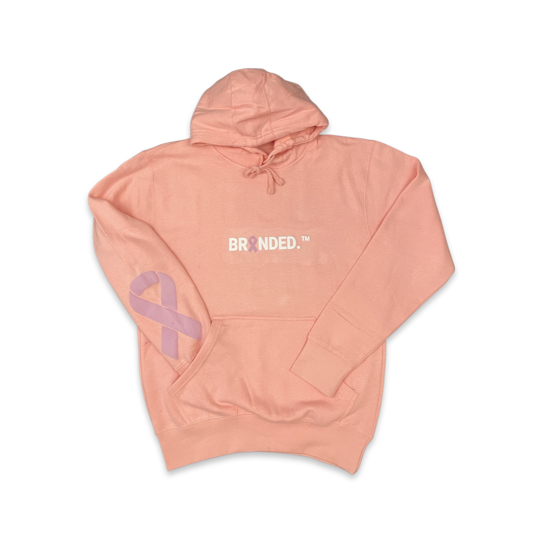 Branded. Hoodie (Breast Cancer)